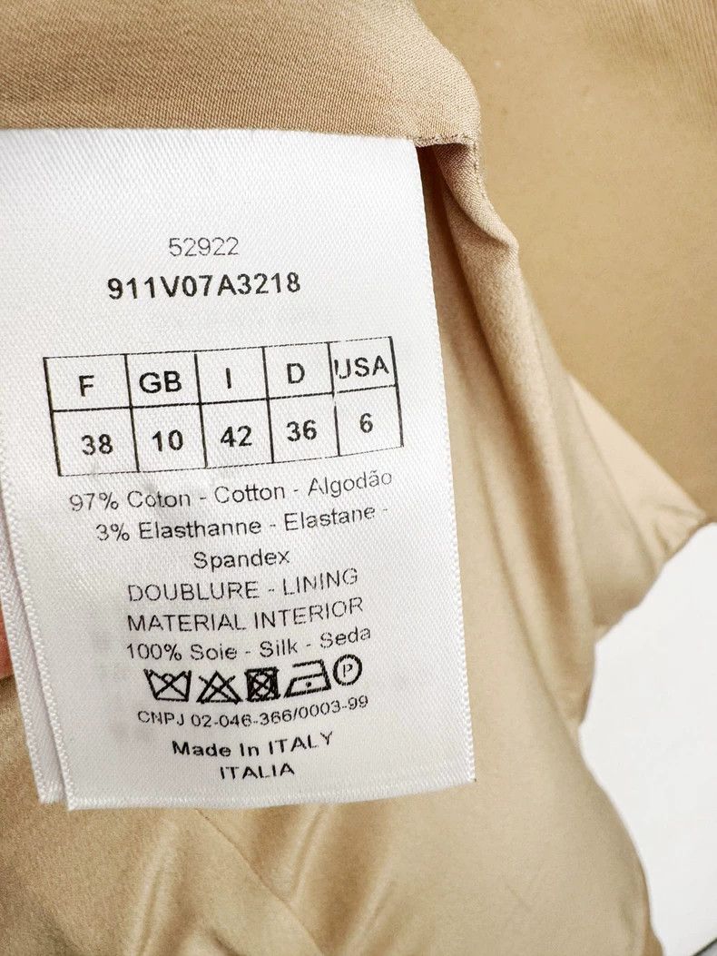 Dior Dior Beige Suit Jacket Size 38 Size M / US 6-8 / IT 42-44 - 5 Thumbnail