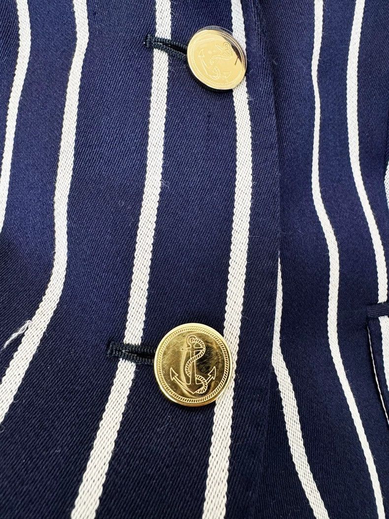 Thom Browne Thom Browne Striped Wool Blazer Size S / US 4 / IT 40 - 2 Thumbnail