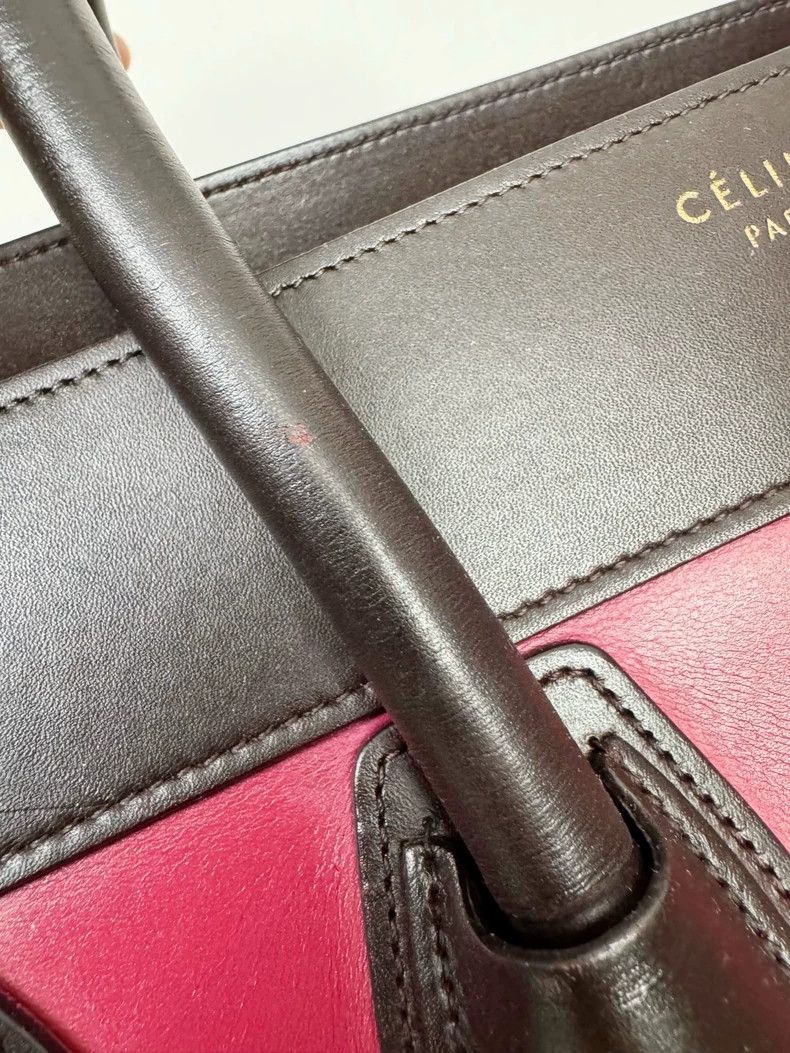 Celine Celine Pink Smiley Face Bag, Gently Used Size ONE SIZE - 5 Thumbnail