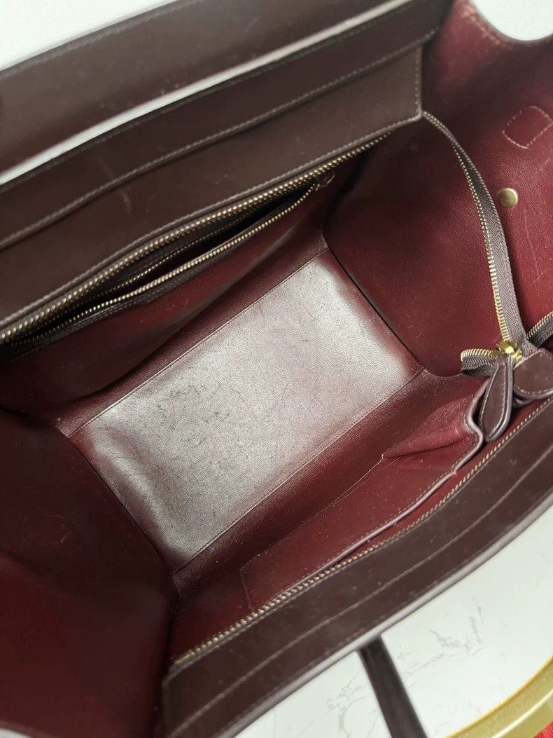 Celine Celine Pink Smiley Face Bag, Gently Used Size ONE SIZE - 8 Thumbnail