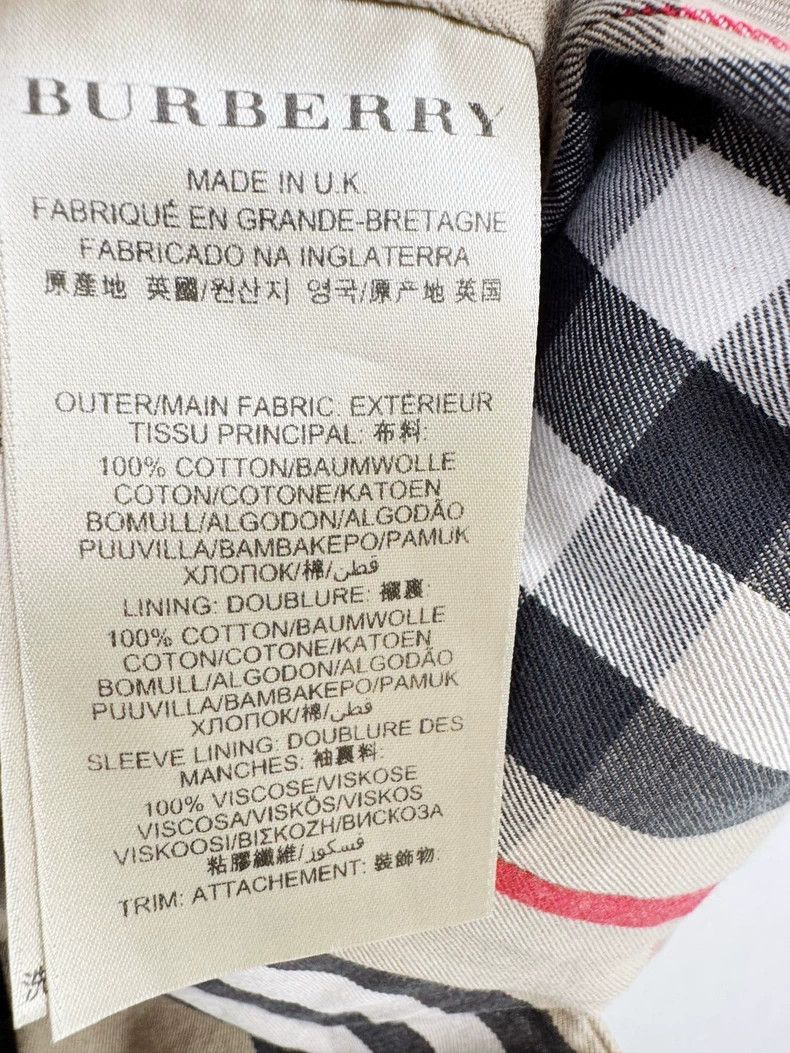 Burberry Burberry Trench Coat UK4 Size, Worn Twice Size XS / US 0-2 / IT 36-38 - 4 Thumbnail