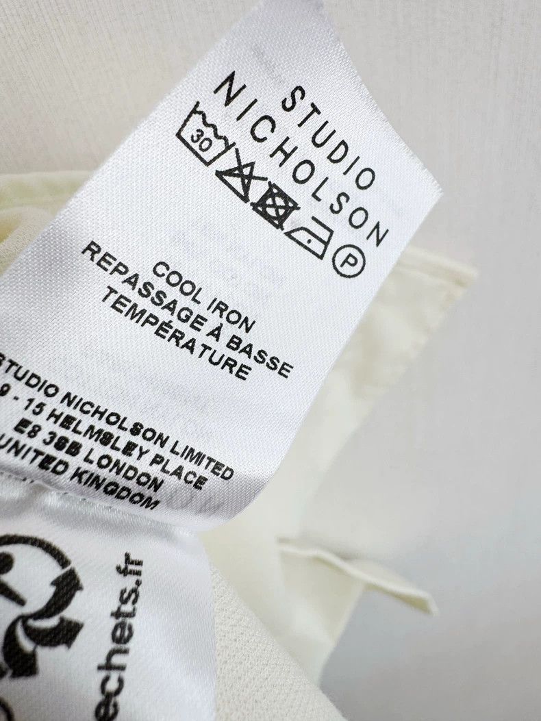 Studio Nicholson Studio Nicholson New Tag Shirt Size 0 Size XS / US 0-2 / IT 36-38 - 4 Thumbnail