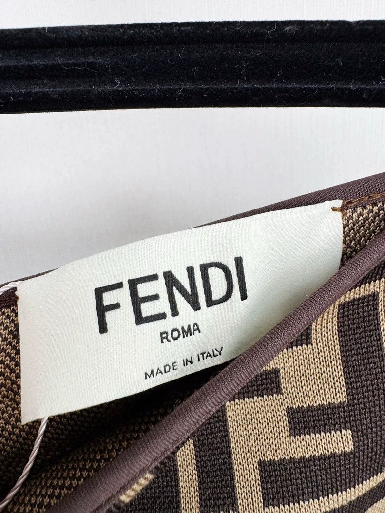 Fendi Fendi Logo Print Skirt Size 40 Size 40" / US 18 - 3 Thumbnail