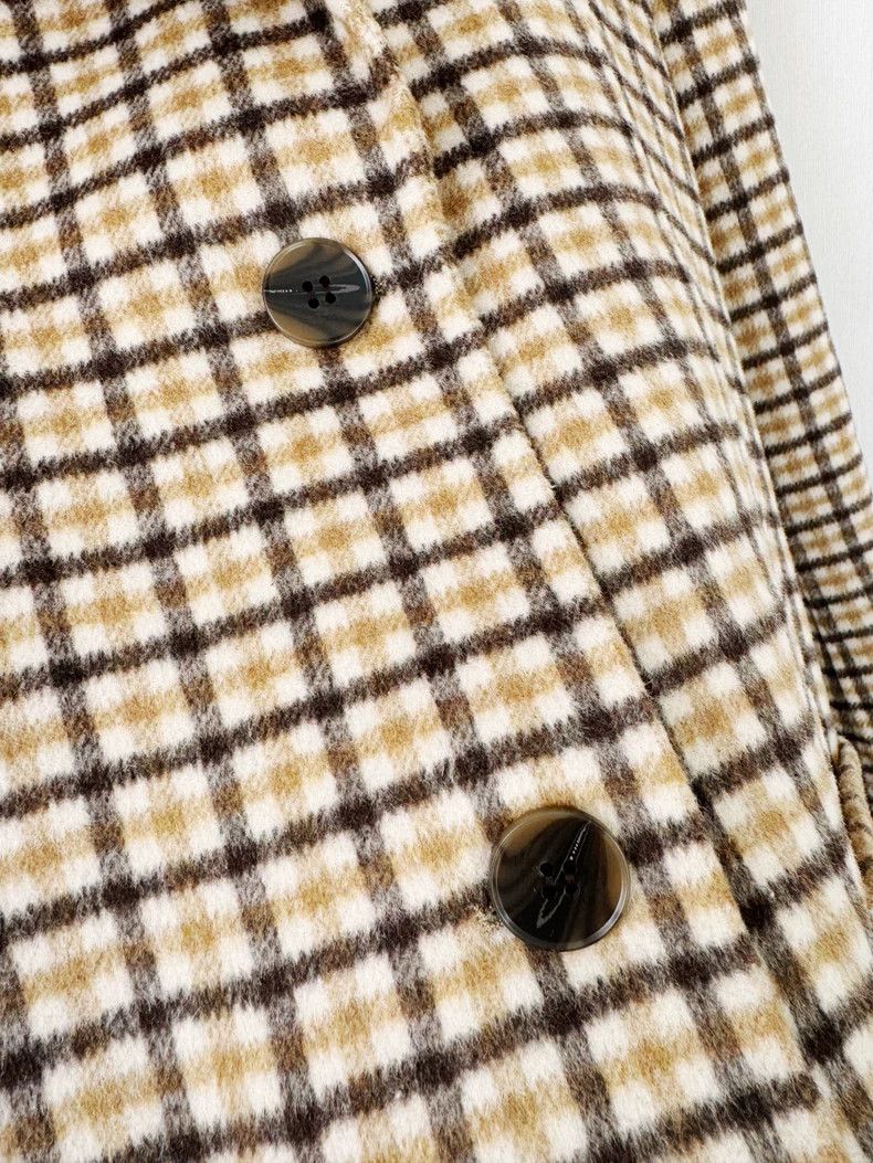 The Row CARA BLUE Wool Coat Size S, Nearly New Size S / US 4 / IT 40 - 3 Thumbnail