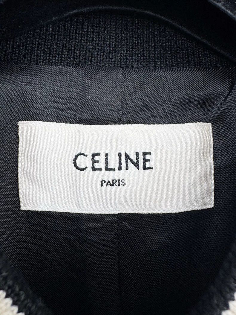 Celine Celine Varsity Jacket with White Sleeves Size XL / US 12-14 / IT 48-50 - 2 Thumbnail