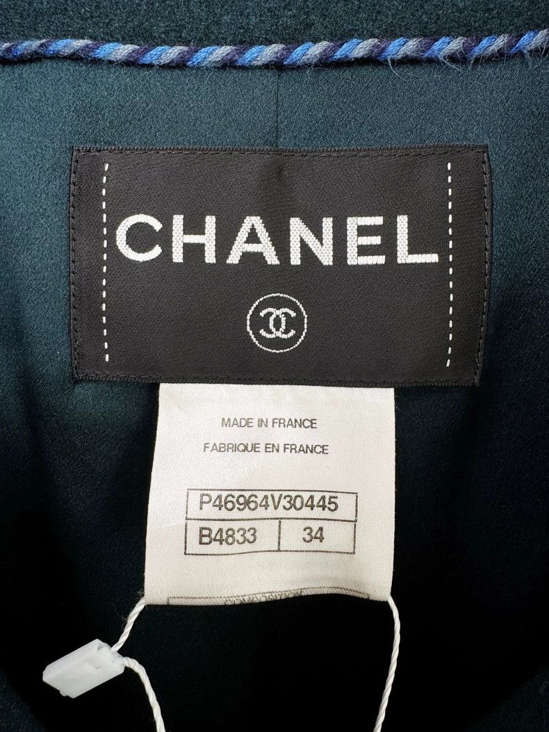Chanel Chanel Earth Series Wool Coat for Women Size XS / US 0-2 / IT 36-38 - 2 Thumbnail