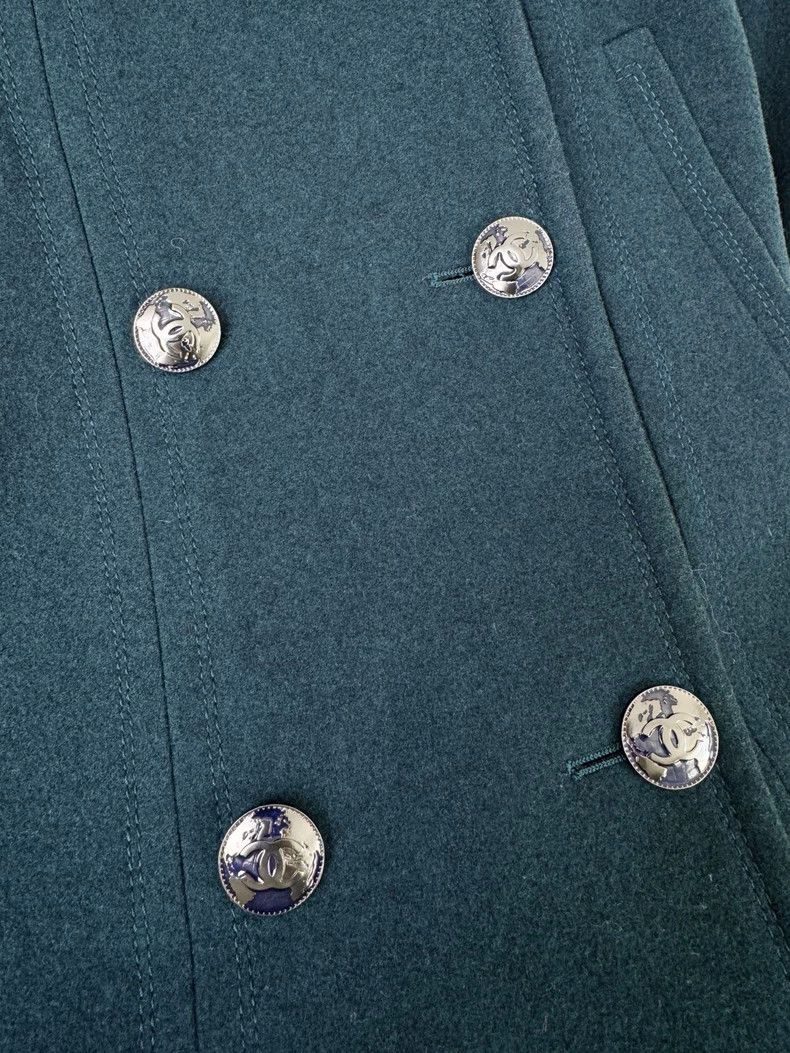 Chanel Chanel Earth Series Wool Coat for Women Size XS / US 0-2 / IT 36-38 - 4 Thumbnail