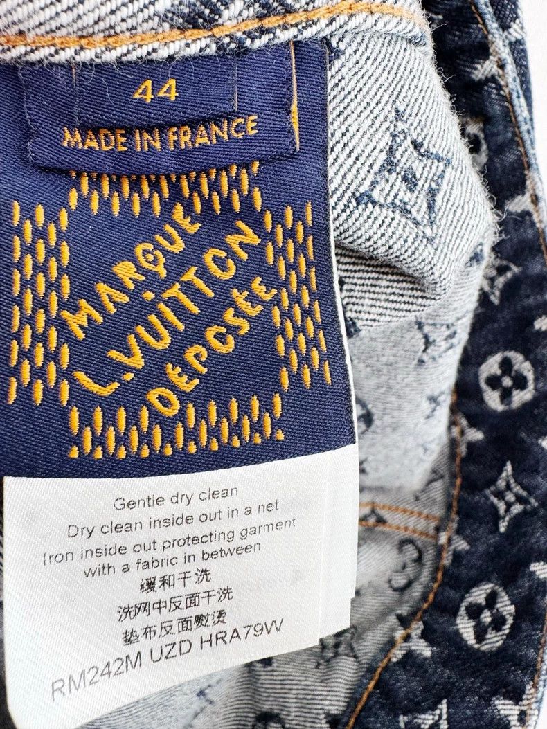 Louis Vuitton Louis Vuitton Denim Jacket Size 44 Size L / US 10 / IT 46 - 3 Thumbnail