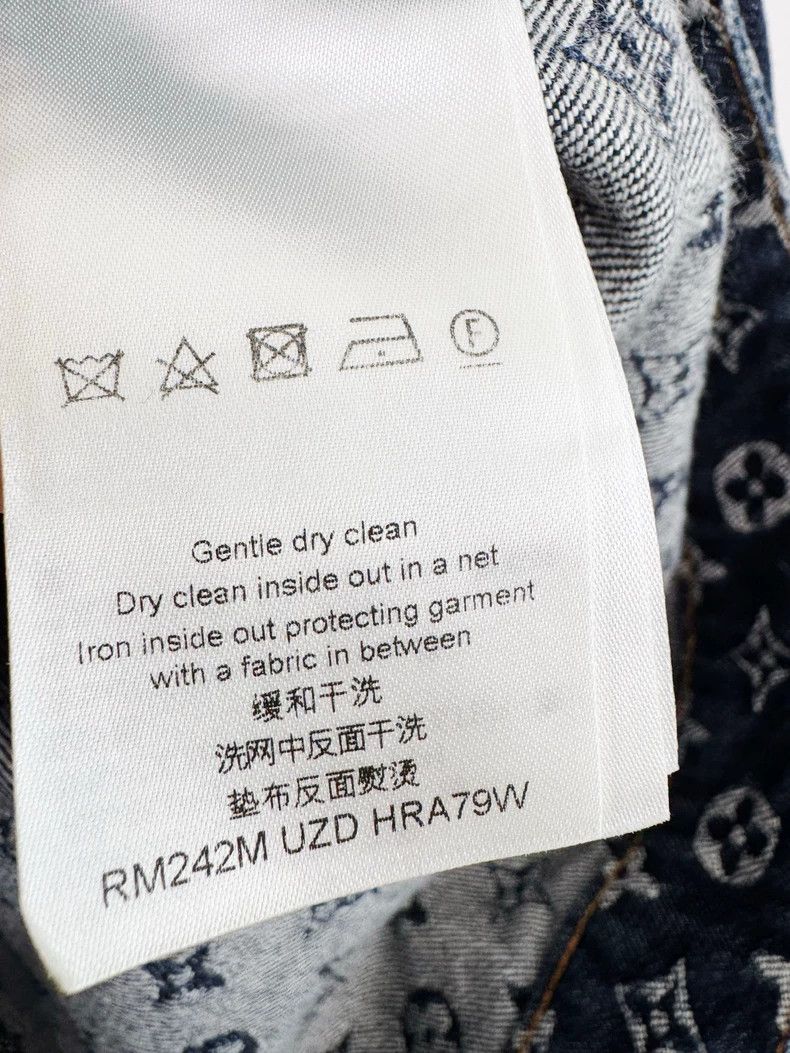 Louis Vuitton Louis Vuitton Denim Jacket Size 44 Size L / US 10 / IT 46 - 4 Thumbnail