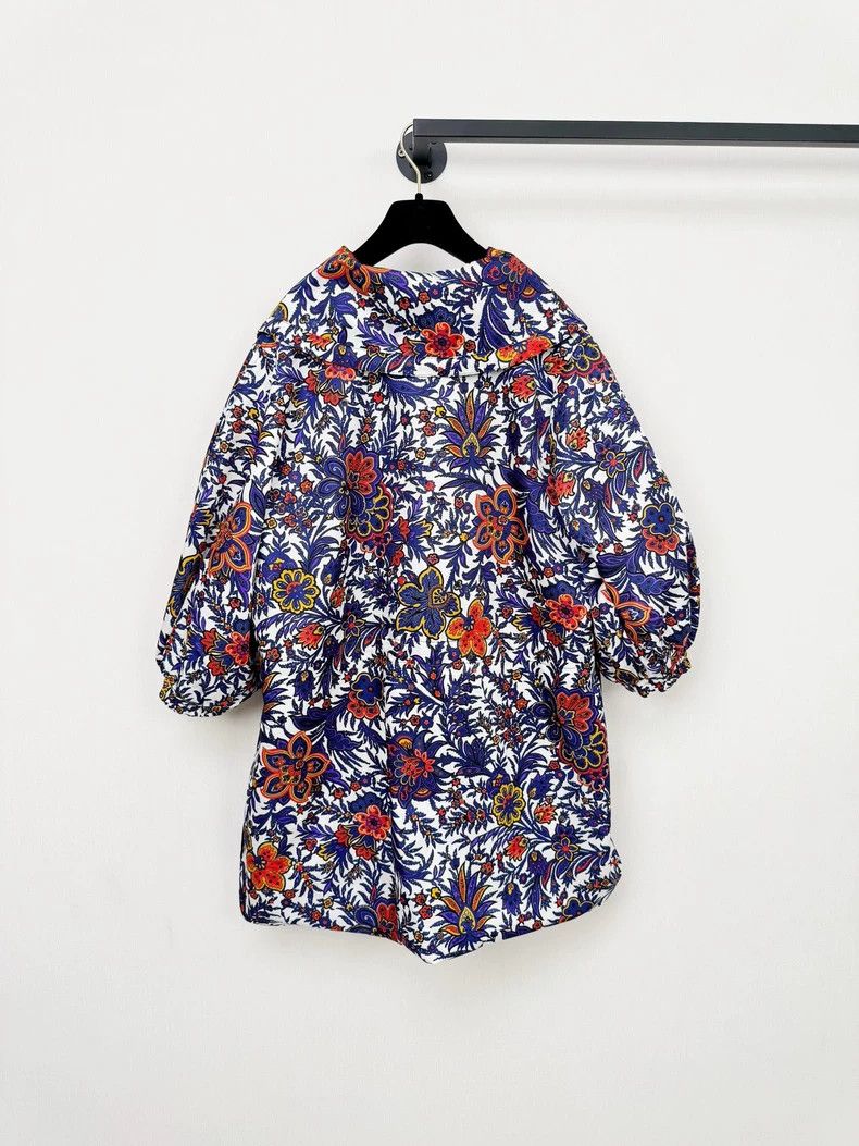 Louis Vuitton Louis Vuitton Floral Pattern Nylon Jacket Size M / US 6-8 / IT 42-44 - 8 Thumbnail