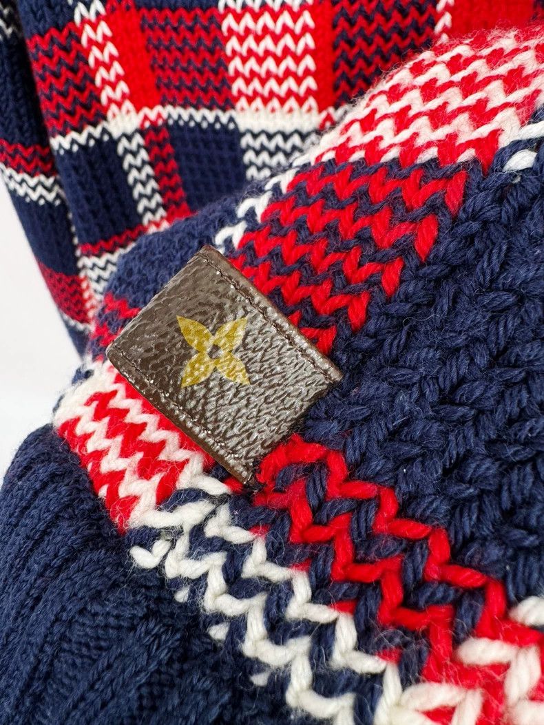 Louis Vuitton Louis Vuitton Plaid Sweater Dress Size M Size M / US 6-8 / IT 42-44 - 3 Thumbnail