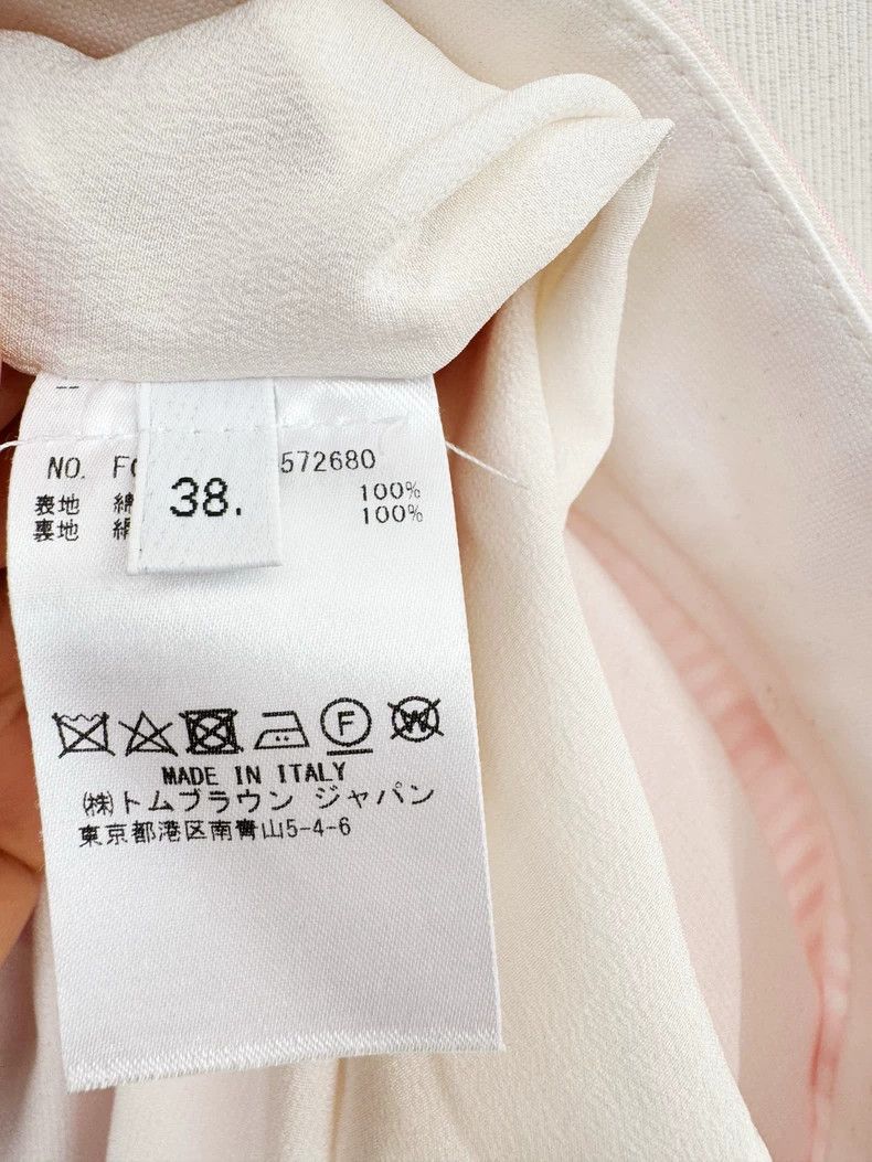 Thom Browne Thom Browne Pink Pleated Skirt Size 38 Size 38" / US 16 / IT 52 - 5 Thumbnail