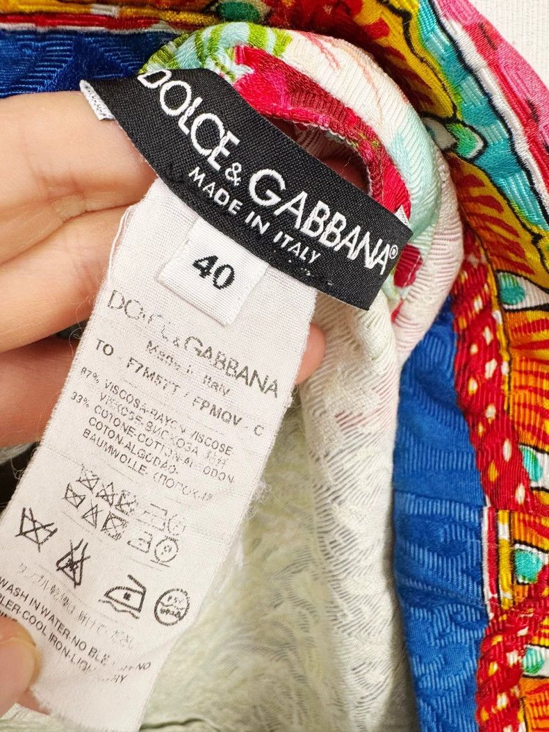 Dolce & Gabbana DG Dolce & Gabbana Short Sleeve Top Size M / US 6-8 / IT 42-44 - 5 Thumbnail