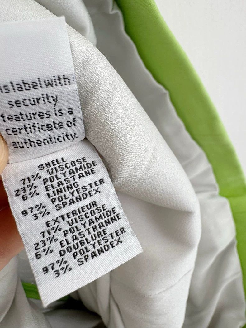 Diane von Furstenberg DVF Dress Size 0 Green Excellent Condition Size XS / US 0-2 / IT 36-38 - 5 Thumbnail