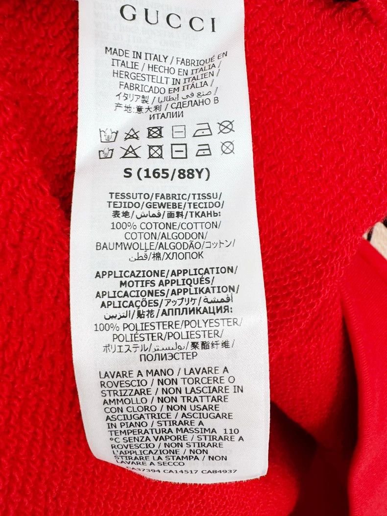 Gucci Gucci Red Sweatshirt with Donald Duck Design Size S / US 4 / IT 40 - 5 Thumbnail