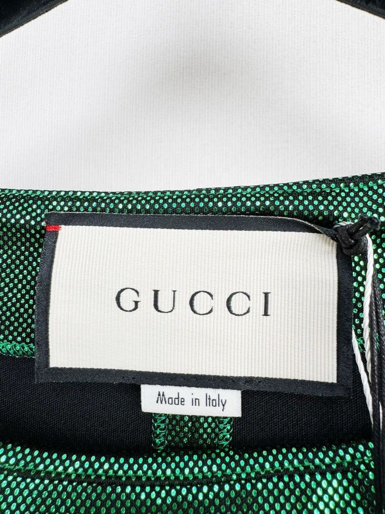 Gucci Gucci Green Dress with Tag, Size XS Size XS / US 0-2 / IT 36-38 - 5 Thumbnail