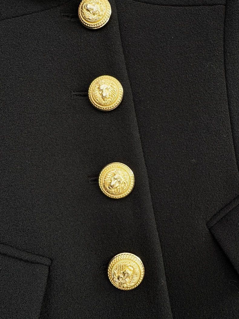 Balmain Balmain Brand New Navy Blazer with Tags Size S / US 4 / IT 40 - 3 Thumbnail