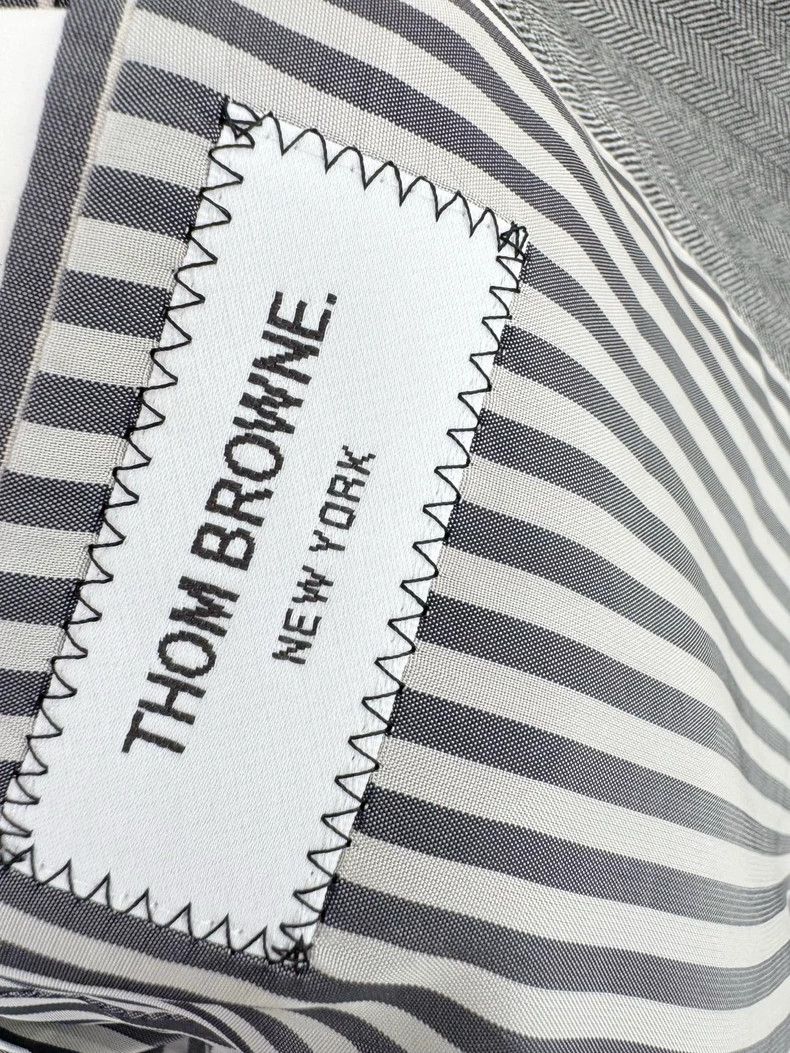 Thom Browne Thom Browne Wool Suit Jacket Size 0 Size XS / US 0-2 / IT 36-38 - 5 Thumbnail