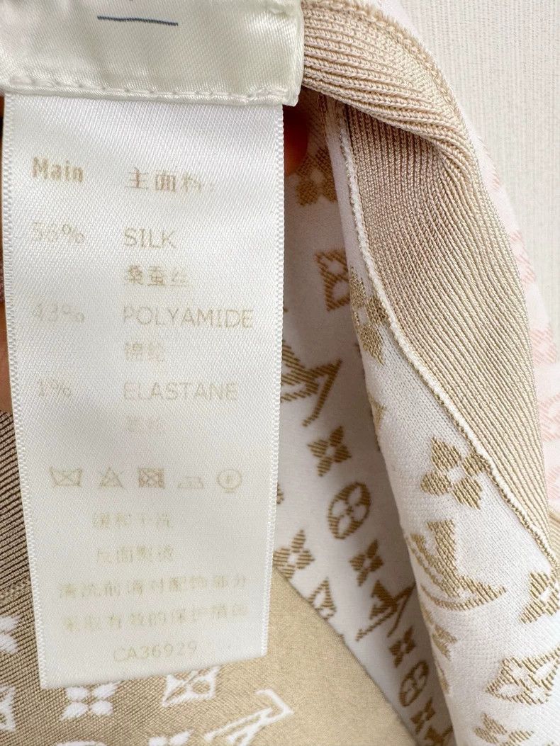 Louis Vuitton Louis Vuitton Pink Knit Sweater with Beige Sleeves Size L / US 10 / IT 46 - 4 Thumbnail
