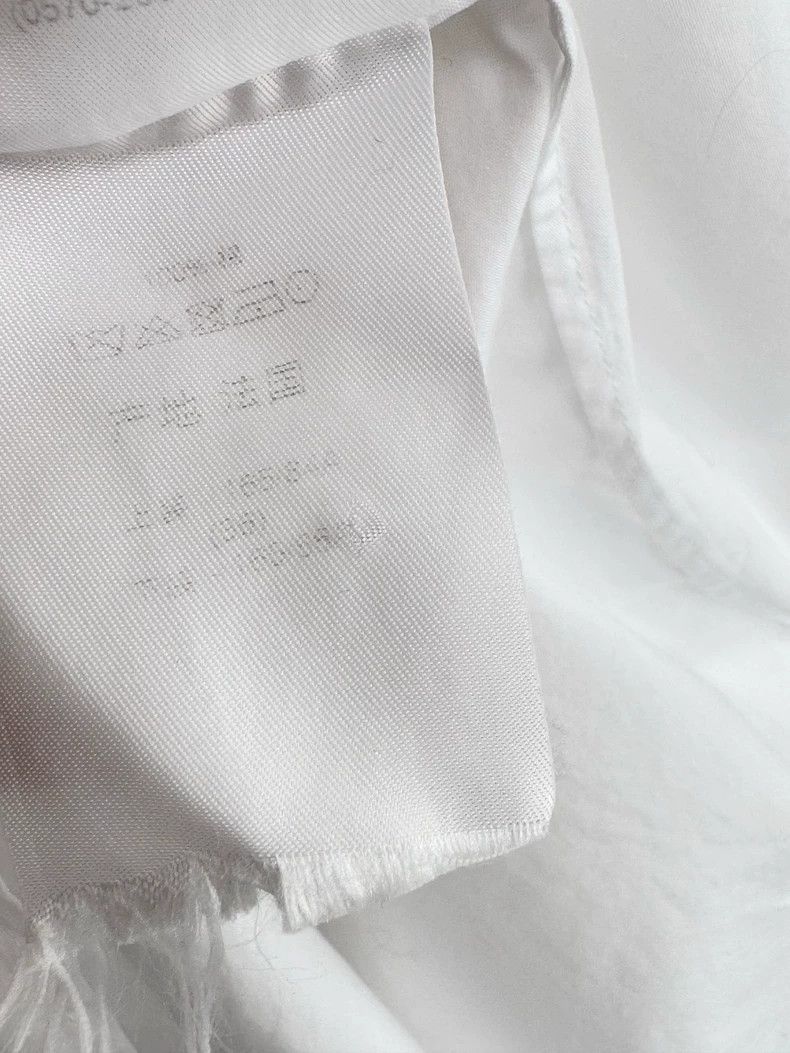 Dior Dior White Shirt with Logo Size S / US 4 / IT 40 - 7 Thumbnail