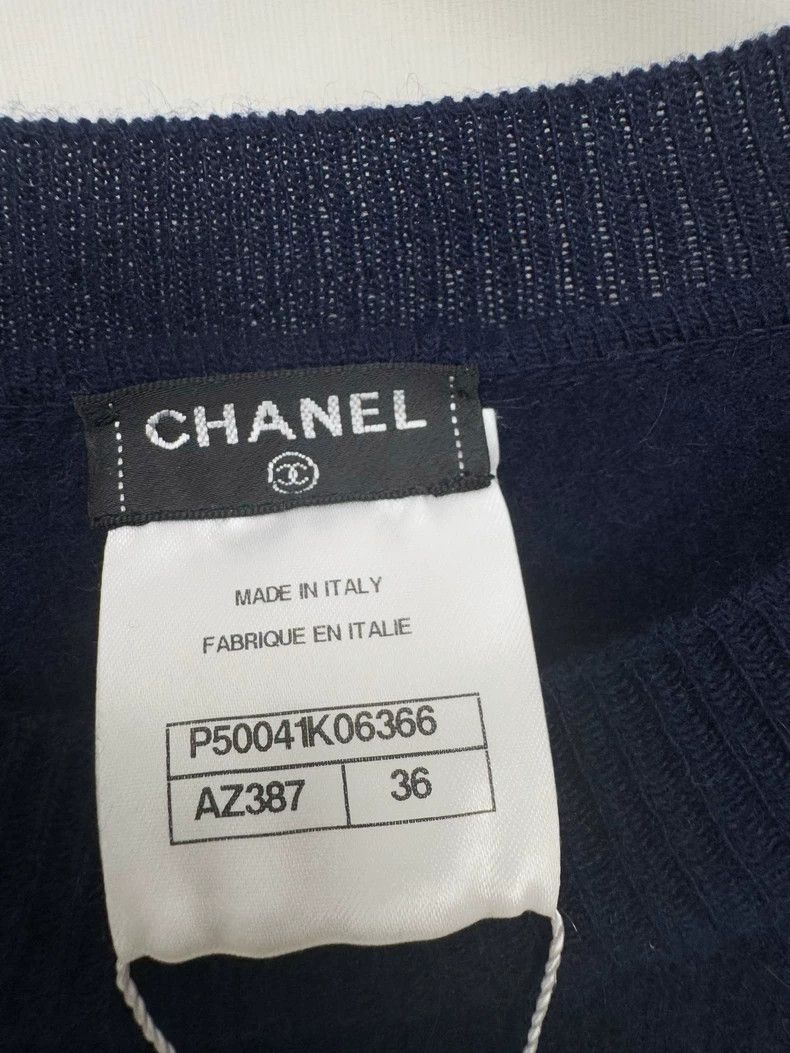 Chanel Chanel Wool Angora Blend Sweater Knit Top Size S / US 4 / IT 40 - 2 Thumbnail