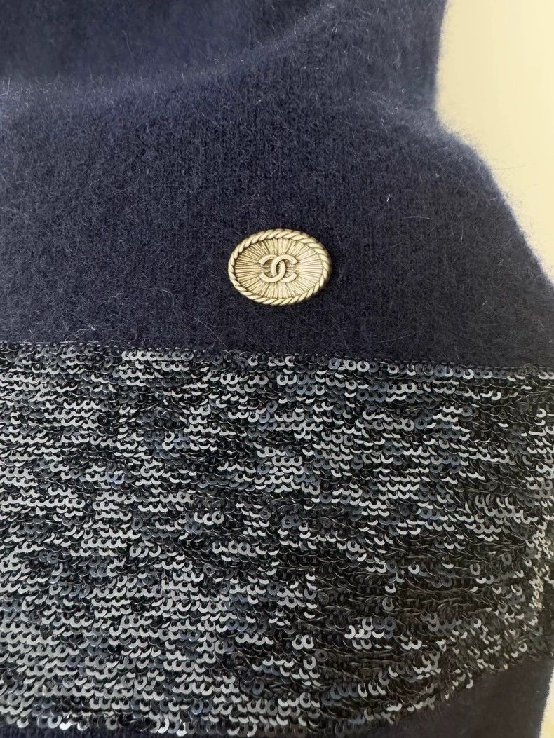 Chanel Chanel Wool Angora Blend Sweater Knit Top Size S / US 4 / IT 40 - 4 Thumbnail