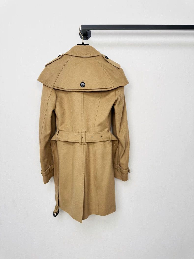 Burberry Burberry Cashmere Wool Overcoat Size UK4 Size XS / US 0-2 / IT 36-38 - 7 Thumbnail