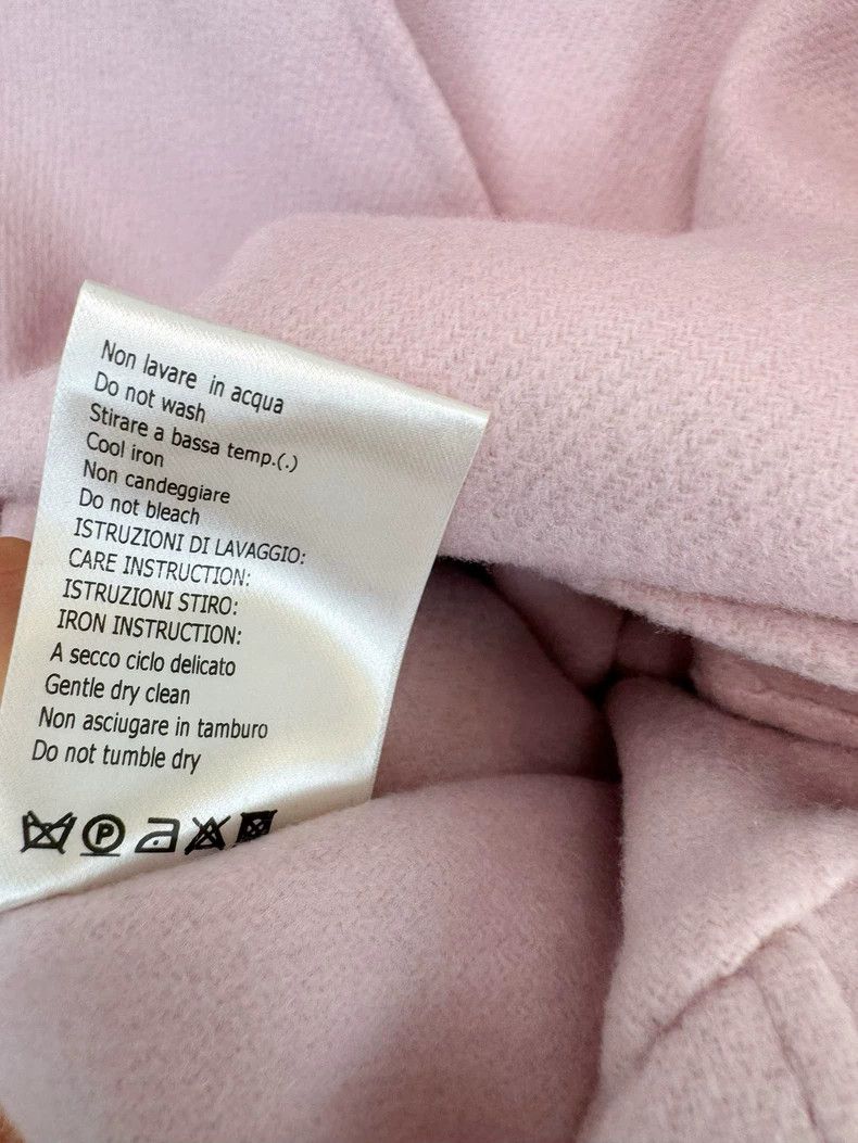 Giambattista Valli Giambattista Valli Cashmere Coat in Pink Size M / US 6-8 / IT 42-44 - 5 Thumbnail