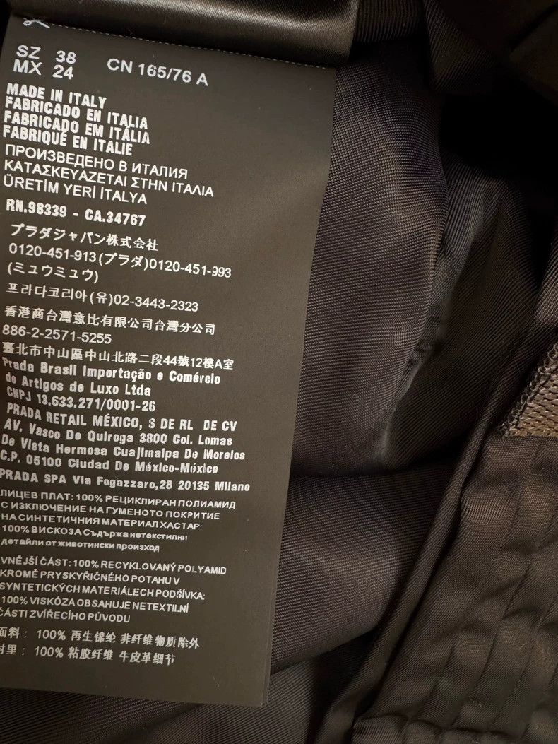 Prada Prada Nylon Trench Coat Size 38 Size S / US 4 / IT 40 - 5 Thumbnail