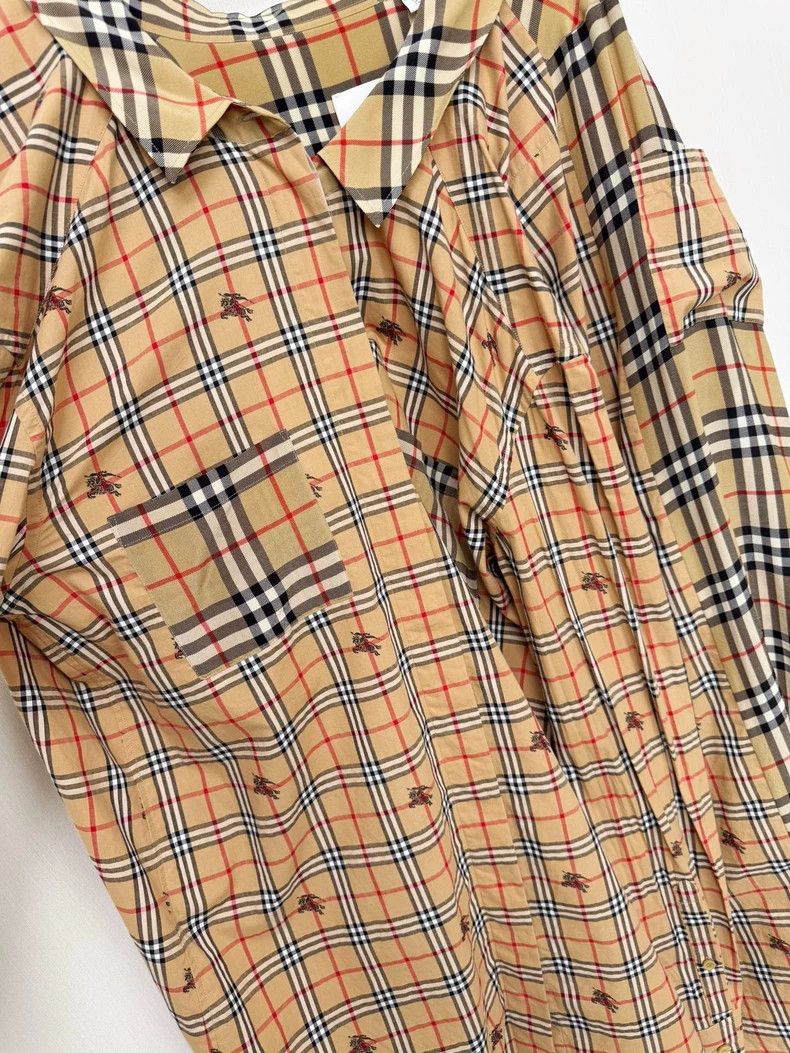 Burberry Burberry Checked Shirt Dress Size UK8 Size M / US 6-8 / IT 42-44 - 3 Thumbnail