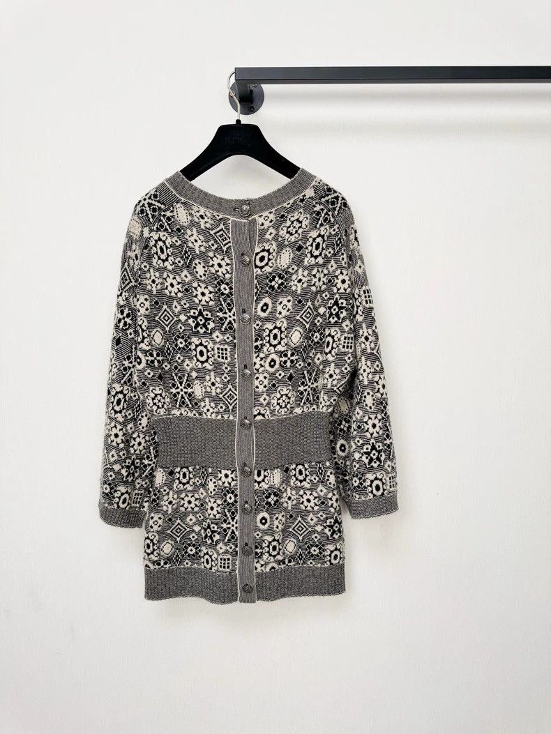 Chanel Chanel Knit Dress in Black and White Size M / US 6-8 / IT 42-44 - 7 Thumbnail