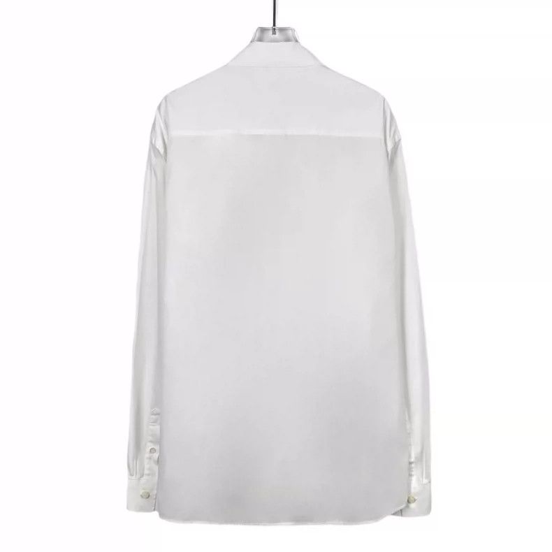 Valentino Valentino White Letter Print Long Sleeve Shirt Size M / US 6-8 / IT 42-44 - 2 Thumbnail