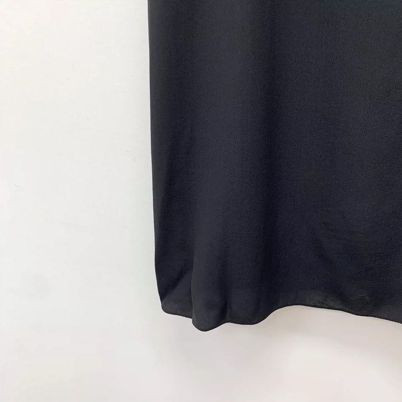 Chloe Black Silk Sleeveless V-Neck Top Size XS / US 0-2 / IT 36-38 - 4 Thumbnail