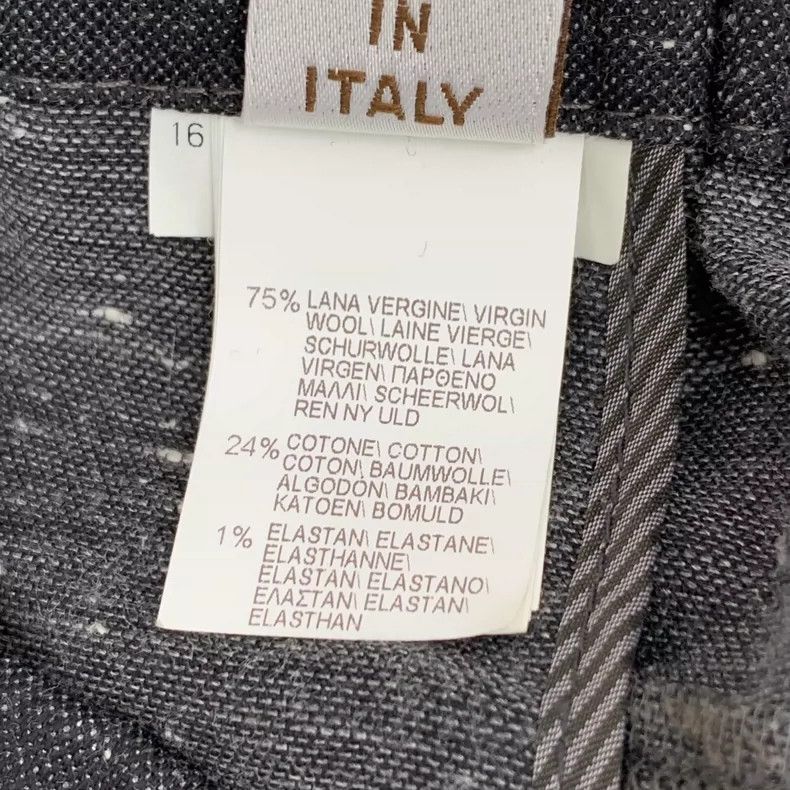 Brunello Cucinelli Brunello Cucinelli Black Gray Sporty Pants Size 38" / US 16 / IT 52 - 8 Thumbnail
