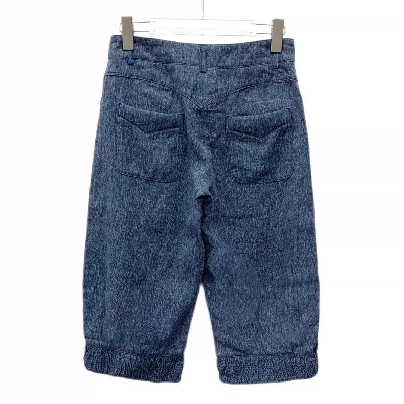 Chanel Chanel Blue Linen Casual Capri Pants Size 34" / US 12 / IT 48 - 2 Thumbnail