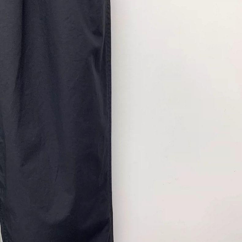 Alexander Wang Black Wide-Leg Cotton Pants with Logo Size 22" - 4 Thumbnail