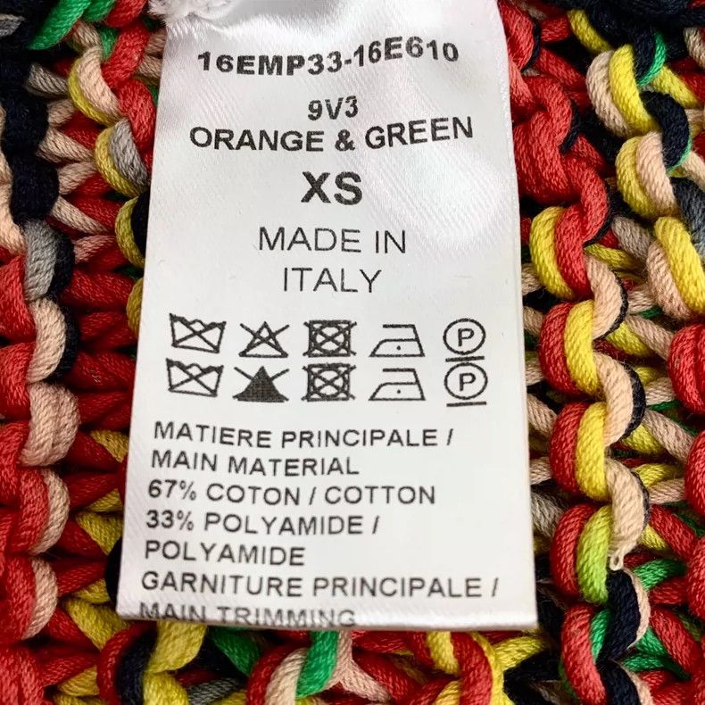 Chloe Multi-Color Long Sleeve Knit Sweater Size XS / US 0-2 / IT 36-38 - 6 Thumbnail