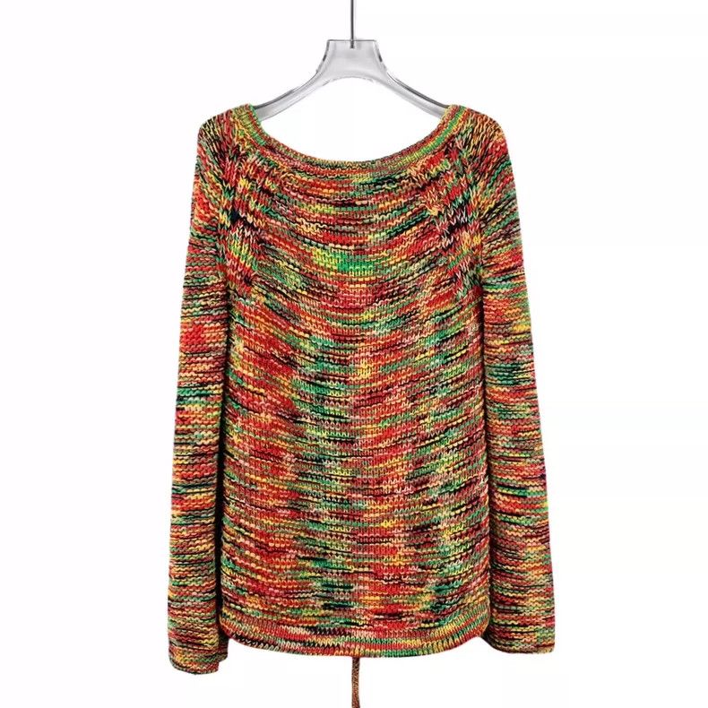 Chloe Multi-Color Long Sleeve Knit Sweater Size XS / US 0-2 / IT 36-38 - 2 Thumbnail