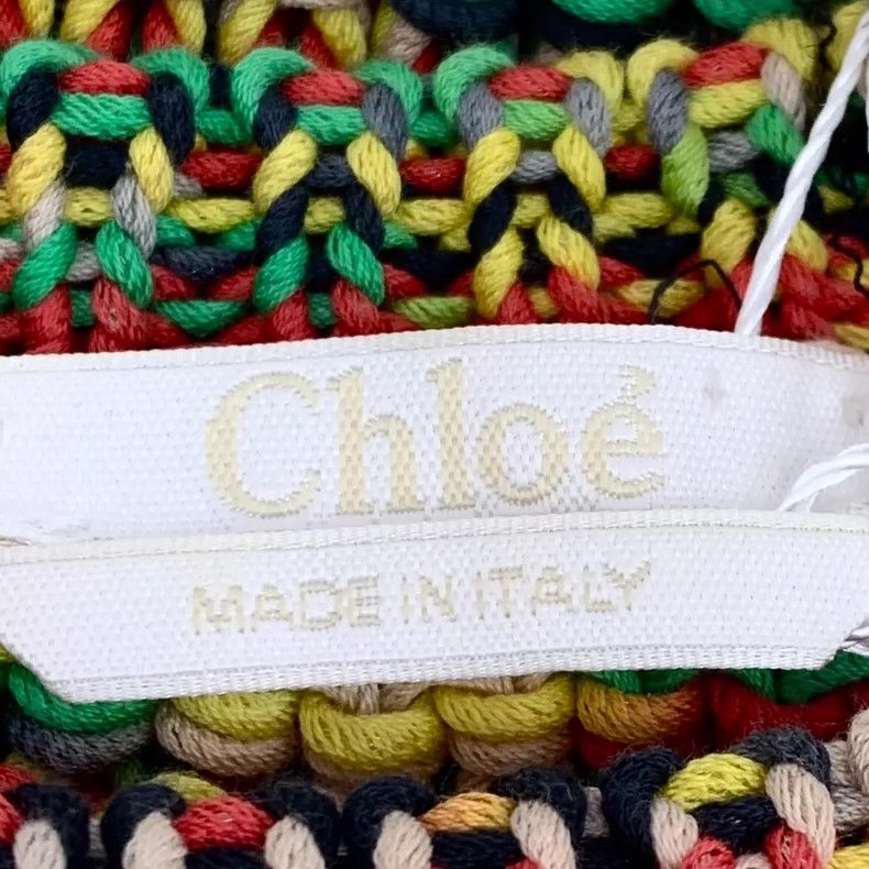 Chloe Multi-Color Long Sleeve Knit Sweater Size XS / US 0-2 / IT 36-38 - 5 Thumbnail