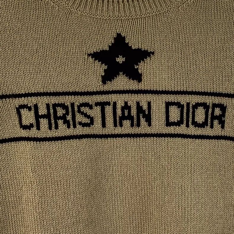 Dior Christian Dior Short Sleeve Knit Sweater Size XS / US 0-2 / IT 36-38 - 4 Thumbnail