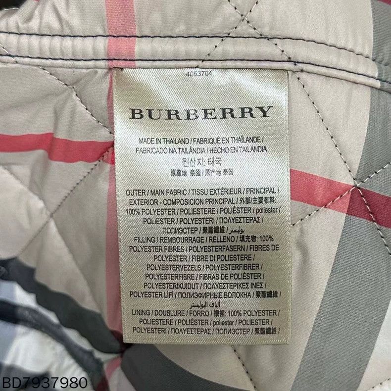 Burberry Black Quilted Burberry Puffer Jacket Size M / US 6-8 / IT 42-44 - 5 Thumbnail