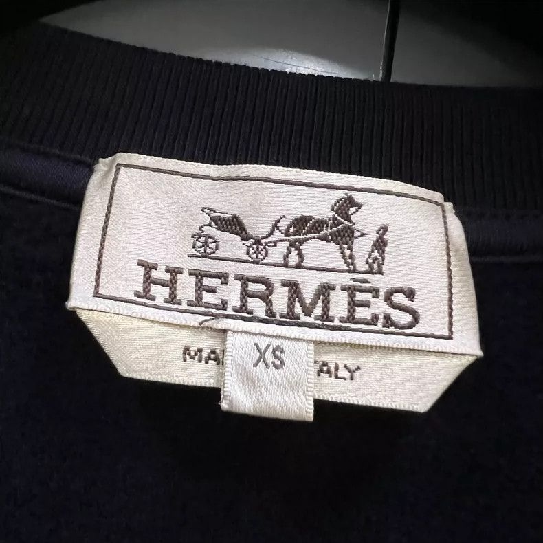 Hermes Hermes Animal Pattern Embroidered Sweatshirt Size XS / US 0-2 / IT 36-38 - 4 Thumbnail