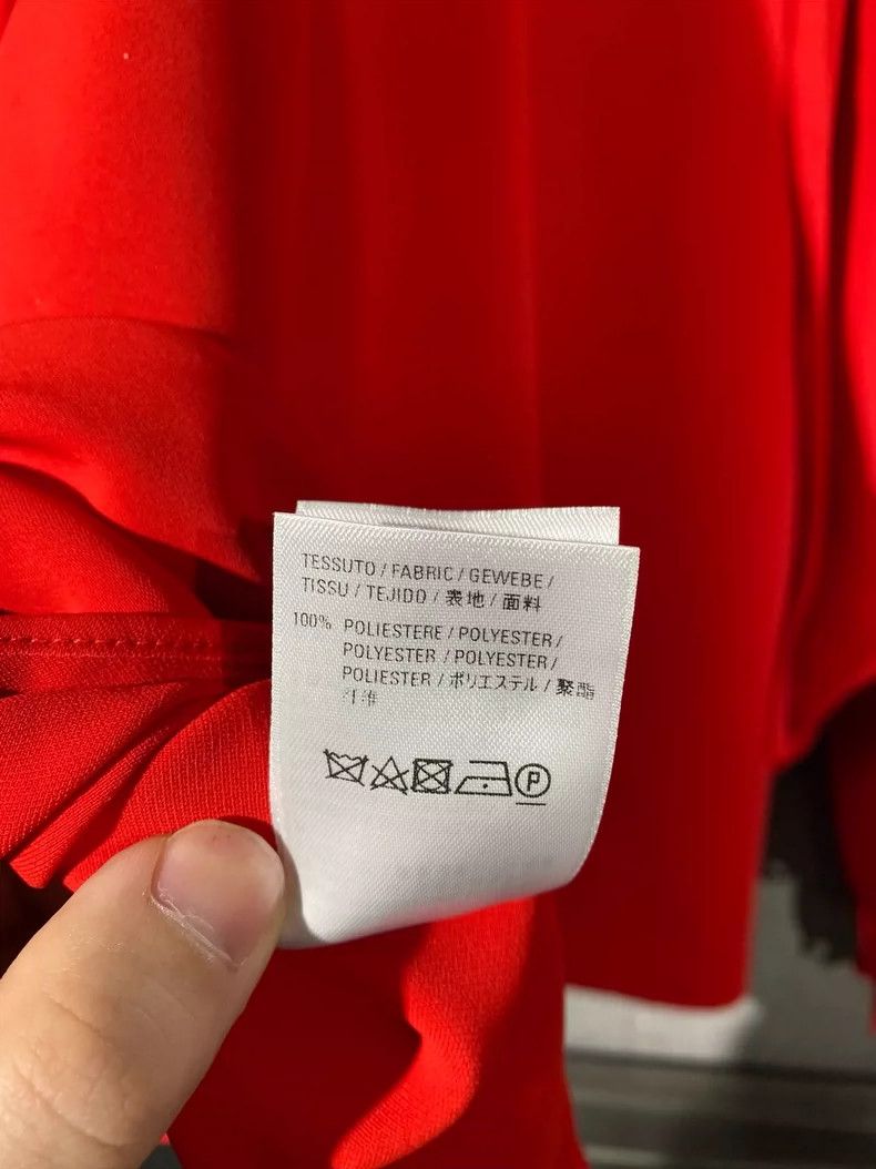 Balenciaga Red Balenciaga Women's Top with Unique Design Size L / US 10 / IT 46 - 8 Thumbnail