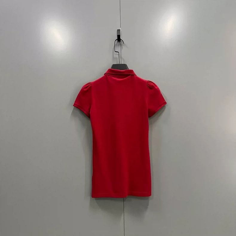 Burberry Burberry Red Polo Shirt XS Size New Size XS / US 0-2 / IT 36-38 - 2 Thumbnail
