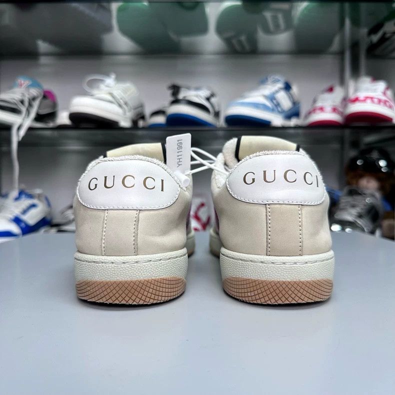 Gucci Gucci Sneakers Pink Green Size 36 Size US 6 / IT 36 - 5 Thumbnail