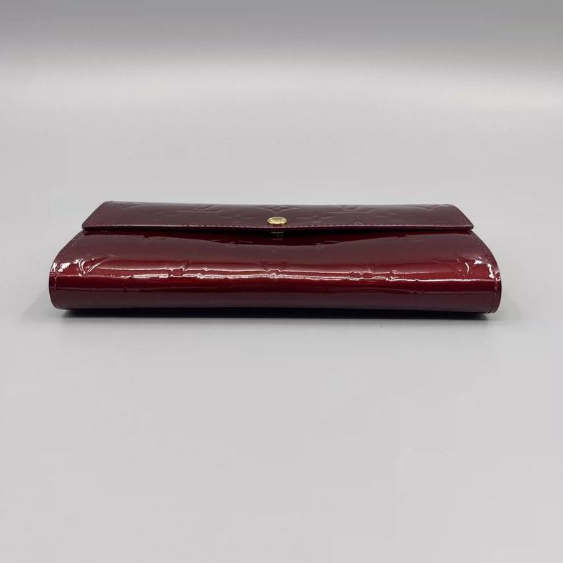 Louis Vuitton Long Red Patent Leather Wallet by Louis Vuitton Size ONE SIZE - 3 Thumbnail