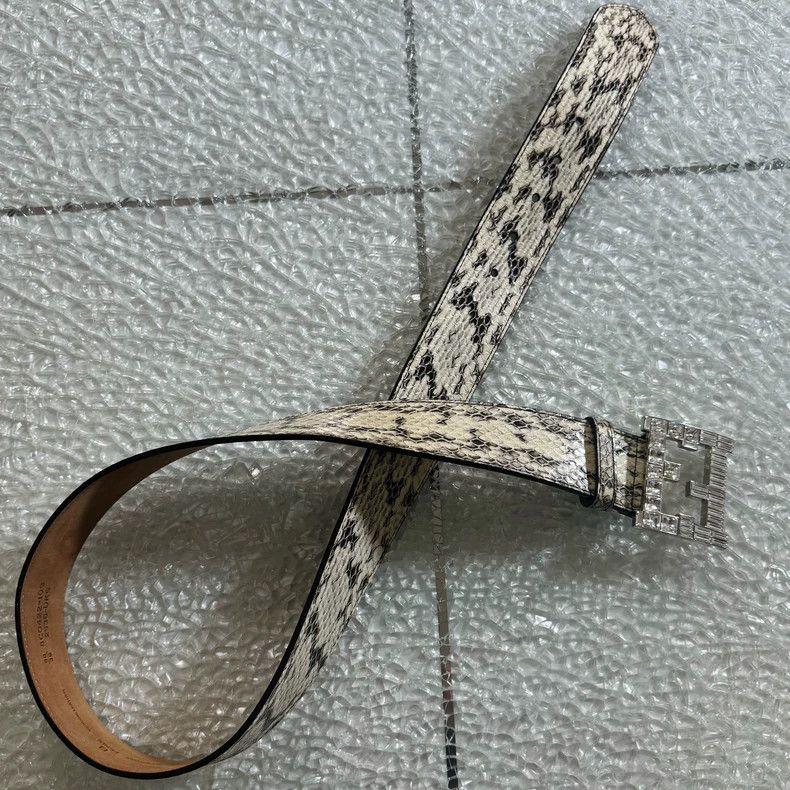 Fendi Fendi Limited Edition Crystal Python Belt Size ONE SIZE - 3 Thumbnail
