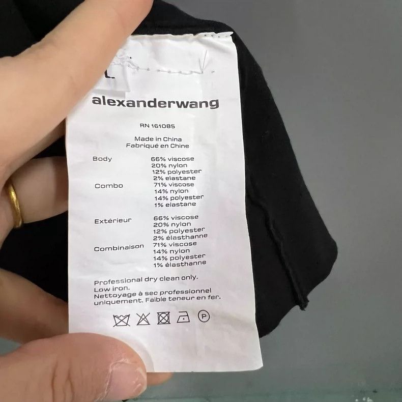 Alexander Wang Alexander Wang Logo Strap Dress Size L Size L / US 10 / IT 46 - 3 Thumbnail
