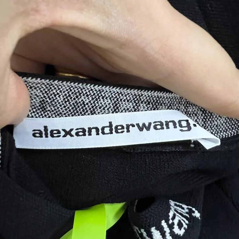 Alexander Wang Alexander Wang Logo Strap Dress Size L Size L / US 10 / IT 46 - 4 Thumbnail