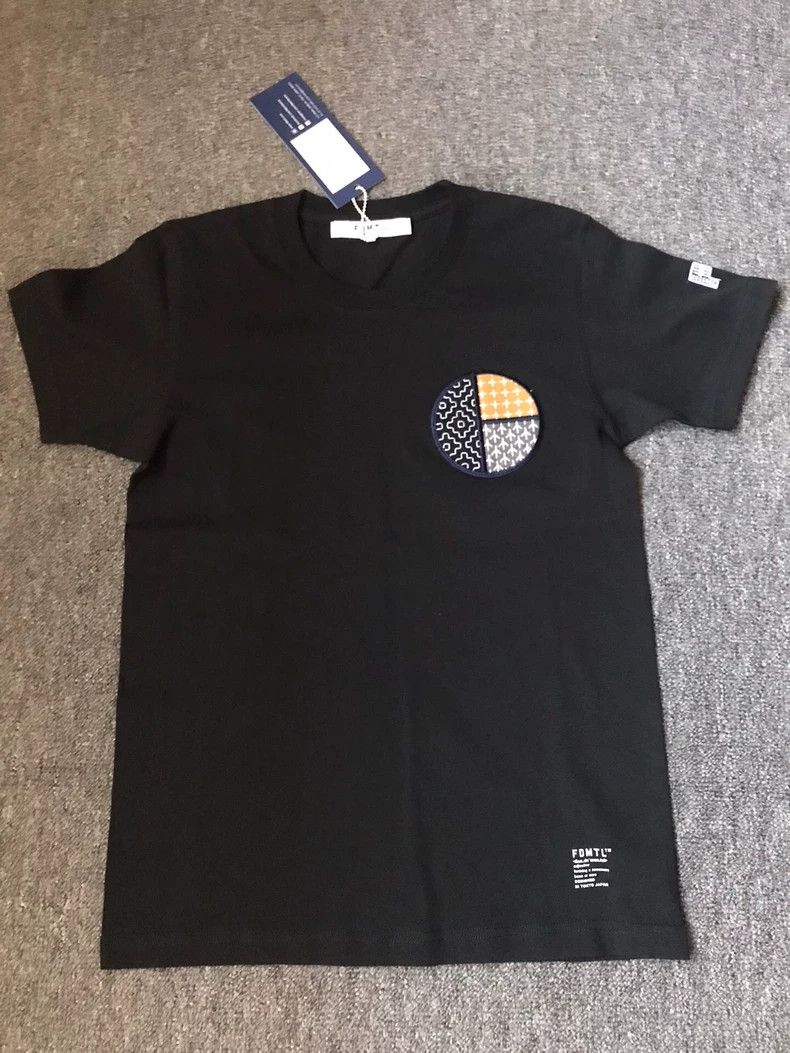 Japanese Brand Fdmtl Short Sleeve T-Shirt with Icon Embroidery Size XS / US 0-2 / IT 36-38 - 2 Thumbnail